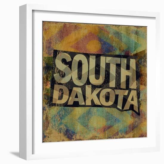 South Dakota-Art Licensing Studio-Framed Giclee Print