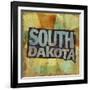 South Dakota-Art Licensing Studio-Framed Giclee Print