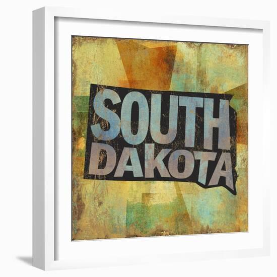 South Dakota-Art Licensing Studio-Framed Giclee Print