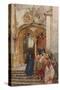 'South Door of Matriz Church, Ponta Delgada', c1899-Henry Sandham-Stretched Canvas