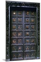 South Door of the Baptistry of San Giovanni, 1336-Andrea Pisano-Mounted Photographic Print