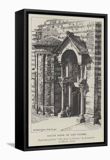 South Door of the Duomo-Nelly Erichsen-Framed Stretched Canvas