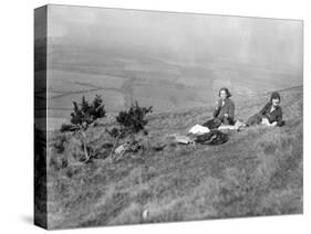 South Downs Picnic-null-Stretched Canvas