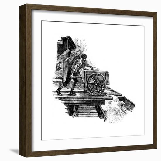 South Durham Salt Works, 1884-null-Framed Giclee Print