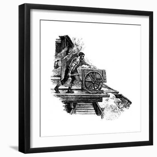 South Durham Salt Works, 1884-null-Framed Giclee Print