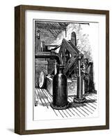 South Durham Salt Works, 1884-null-Framed Giclee Print