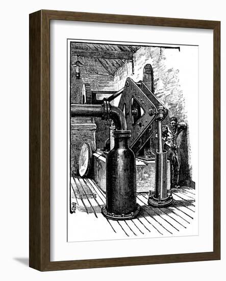 South Durham Salt Works, 1884-null-Framed Giclee Print