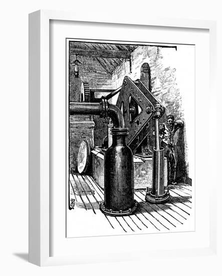 South Durham Salt Works, 1884-null-Framed Giclee Print