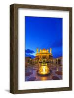 South East Asia, Kingdom of Brunei, Bandar Seri Begawan, Jame'Asr Hassanal Bolkiah Mosque-Christian Kober-Framed Photographic Print