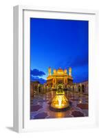 South East Asia, Kingdom of Brunei, Bandar Seri Begawan, Jame'Asr Hassanal Bolkiah Mosque-Christian Kober-Framed Photographic Print