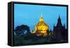 South East Asia, Myanmar, Bagan, Htilominlo Pahto-Christian Kober-Framed Stretched Canvas