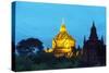 South East Asia, Myanmar, Bagan, Htilominlo Pahto-Christian Kober-Stretched Canvas