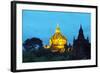 South East Asia, Myanmar, Bagan, Htilominlo Pahto-Christian Kober-Framed Photographic Print