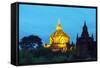 South East Asia, Myanmar, Bagan, Htilominlo Pahto-Christian Kober-Framed Stretched Canvas