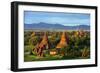 South East Asia, Myanmar, Bagan, Temples on Bagan Plain-Christian Kober-Framed Photographic Print