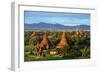 South East Asia, Myanmar, Bagan, Temples on Bagan Plain-Christian Kober-Framed Photographic Print