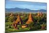 South East Asia, Myanmar, Bagan, Temples on Bagan Plain-Christian Kober-Mounted Photographic Print