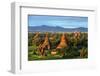 South East Asia, Myanmar, Bagan, Temples on Bagan Plain-Christian Kober-Framed Photographic Print