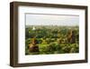 South East Asia, Myanmar, Bagan, Temples on Bagan Plain-Christian Kober-Framed Photographic Print