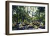 South East Asia, Myanmar, Bago, Four Figures Paya-Christian Kober-Framed Photographic Print