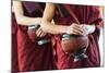 South East Asia, Myanmar, Bago, Kha Khat Wain Kyaung Monastery, Meal Time-Christian Kober-Mounted Photographic Print