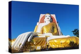 South East Asia, Myanmar, Bago, Kyaik Pun Paya, Gautama Buddha-Christian Kober-Stretched Canvas