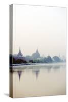 South East Asia, Myanmar, Mandalay, Mandalay Palace-Christian Kober-Stretched Canvas