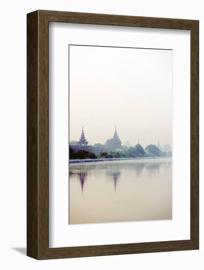 South East Asia, Myanmar, Mandalay, Mandalay Palace-Christian Kober-Framed Photographic Print