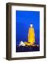 South East Asia, Myanmar, Monywa, Bodhi Tataung, Largest Buddha Statue in the World-Christian Kober-Framed Photographic Print