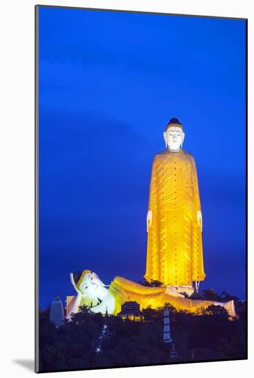 South East Asia, Myanmar, Monywa, Bodhi Tataung, Largest Buddha Statue in the World-Christian Kober-Mounted Photographic Print