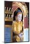 South East Asia, Myanmar, Monywa, Thanboddhay Paya Temple, Buddha Statues-Christian Kober-Mounted Photographic Print