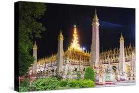 South East Asia, Myanmar, Monywa, Thanboddhay Paya Temple-Christian Kober-Stretched Canvas