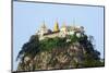 South East Asia, Myanmar, Mt Popa, Buddhist Temple on Popa Taung Kalat-Christian Kober-Mounted Photographic Print