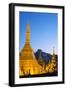 South East Asia, Myanmar, Yangon, Sule Paya Pagoda-Christian Kober-Framed Photographic Print