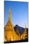 South East Asia, Myanmar, Yangon, Sule Paya Pagoda-Christian Kober-Mounted Photographic Print