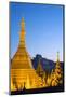 South East Asia, Myanmar, Yangon, Sule Paya Pagoda-Christian Kober-Mounted Photographic Print
