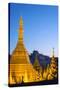 South East Asia, Myanmar, Yangon, Sule Paya Pagoda-Christian Kober-Stretched Canvas