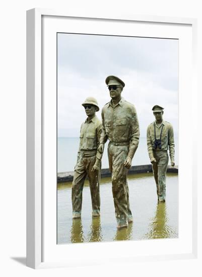 South East Asia, Philippines, Leyte, Tacloban, Macarthur Wwii Monument-Christian Kober-Framed Photographic Print