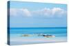 South East Asia, Philippines, the Visayas, Cebu, Bantayan Island, Paradise Beach-Christian Kober-Stretched Canvas