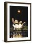 South East Asia, Singapore, Art Science Museum and Full Moon-Christian Kober-Framed Photographic Print