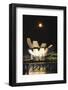 South East Asia, Singapore, Art Science Museum and Full Moon-Christian Kober-Framed Photographic Print