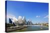 South East Asia, Singapore, Art Science Museum by the Bay-Christian Kober-Stretched Canvas