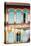 South East Asia, Singapore, Chinatown, Shutters on Colonial Building-Christian Kober-Stretched Canvas