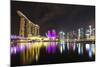 South East Asia, Singapore, Marina Bay Sands and Art Science Museum-Christian Kober-Mounted Photographic Print