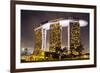 South East Asia, Singapore, South East Asia, Singapore, Marina Bay Sands-Christian Kober-Framed Photographic Print