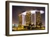 South East Asia, Singapore, South East Asia, Singapore, Marina Bay Sands-Christian Kober-Framed Photographic Print