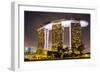 South East Asia, Singapore, South East Asia, Singapore, Marina Bay Sands-Christian Kober-Framed Photographic Print