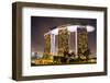 South East Asia, Singapore, South East Asia, Singapore, Marina Bay Sands-Christian Kober-Framed Photographic Print