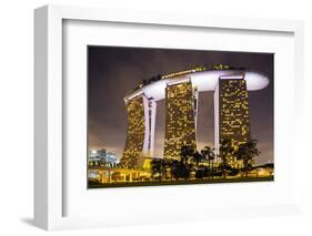 South East Asia, Singapore, South East Asia, Singapore, Marina Bay Sands-Christian Kober-Framed Photographic Print