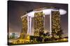 South East Asia, Singapore, South East Asia, Singapore, Marina Bay Sands-Christian Kober-Stretched Canvas